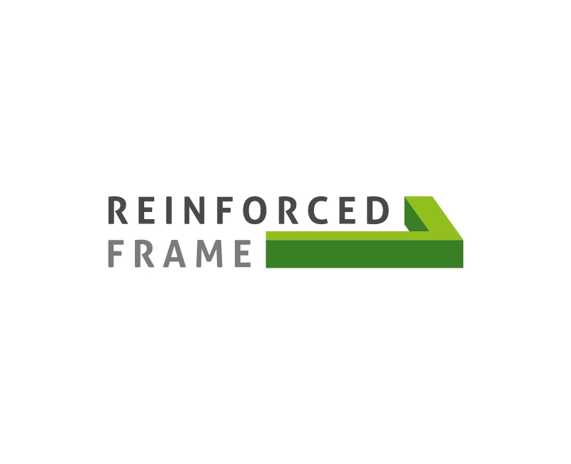 logo reinforced frame
